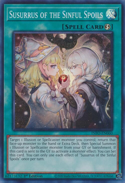 Susurrus of the Sinful Spoils [INFO-EN060] Super Rare | Exor Games Summserside