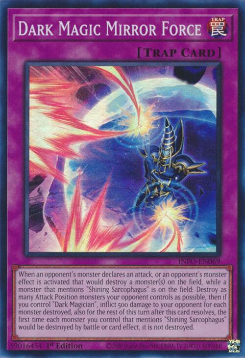 Dark Magic Mirror Force [INFO-EN069] Super Rare | Exor Games Summserside