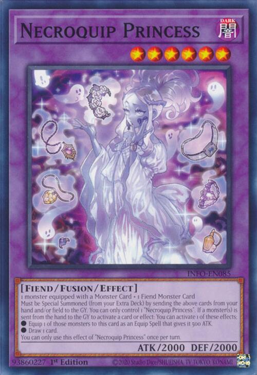 Necroquip Princess [INFO-EN085] Common | Exor Games Summserside