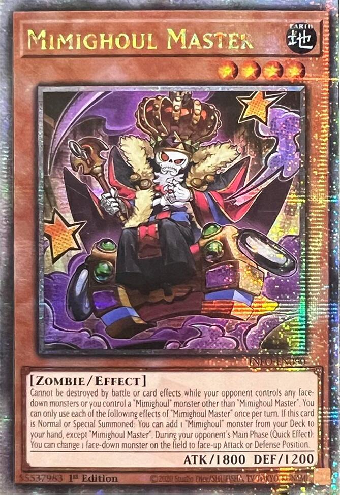 Mimighoul Master (Quarter Century Secret Rare) [INFO-EN090] Quarter Century Secret Rare | Exor Games Summserside