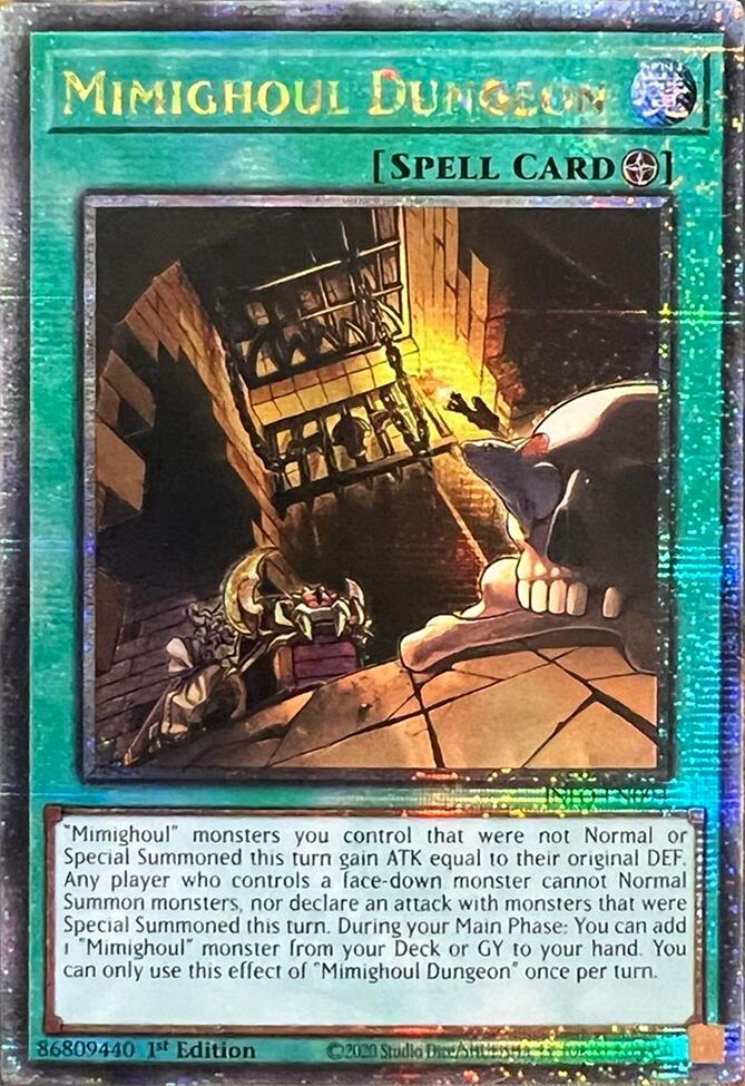 Mimighoul Dungeon (Quarter Century Secret Rare) [INFO-EN094] Quarter Century Secret Rare | Exor Games Summserside