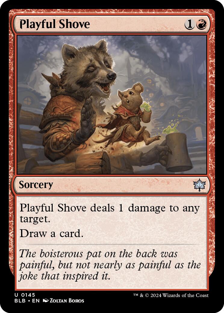 Playful Shove [Bloomburrow] | Exor Games Summserside