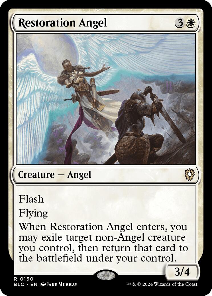 Restoration Angel [Bloomburrow Commander] | Exor Games Summserside