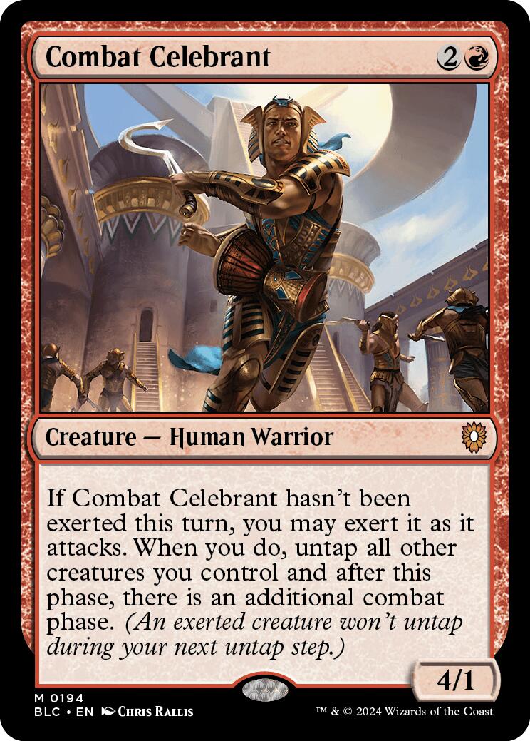 Combat Celebrant [Bloomburrow Commander] | Exor Games Summserside