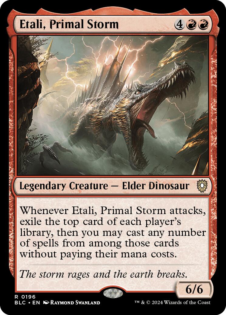 Etali, Primal Storm [Bloomburrow Commander] | Exor Games Summserside