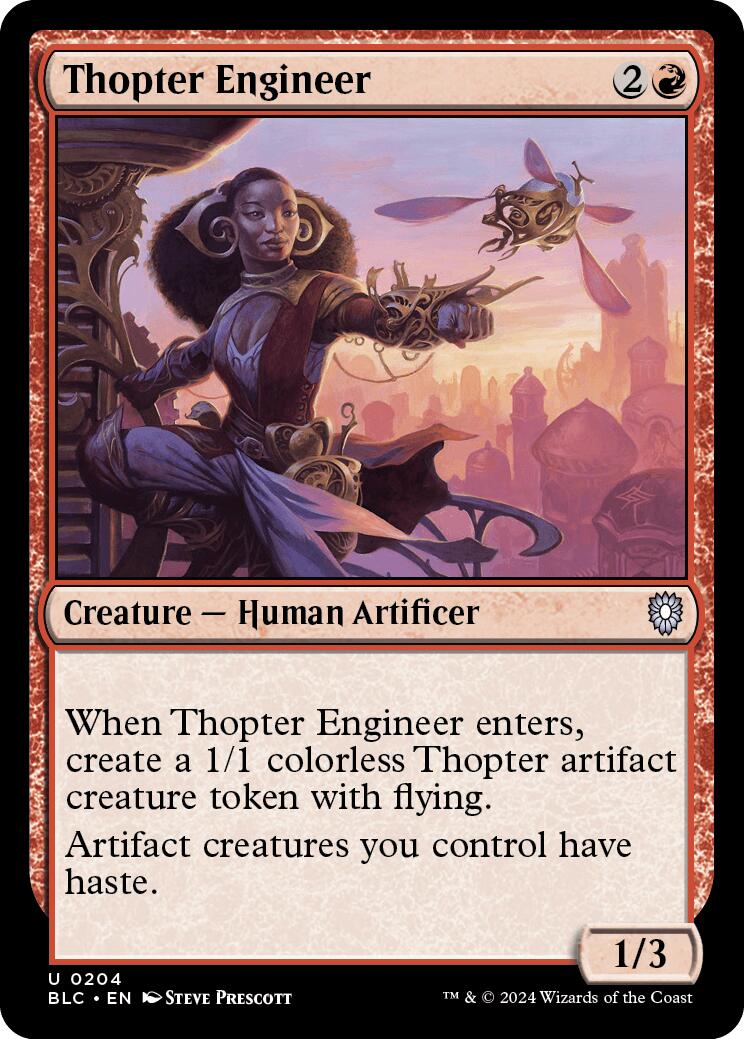 Thopter Engineer [Bloomburrow Commander] | Exor Games Summserside