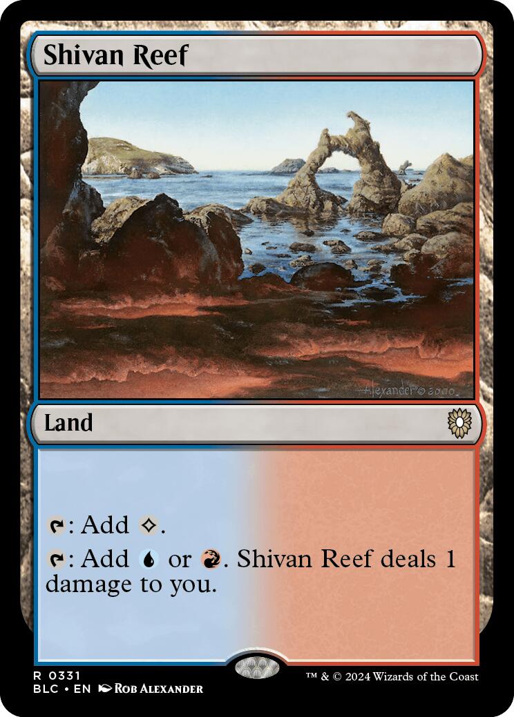 Shivan Reef [Bloomburrow Commander] | Exor Games Summserside