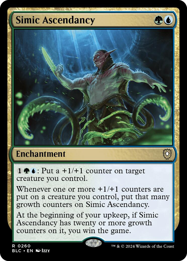 Simic Ascendancy [Bloomburrow Commander] | Exor Games Summserside