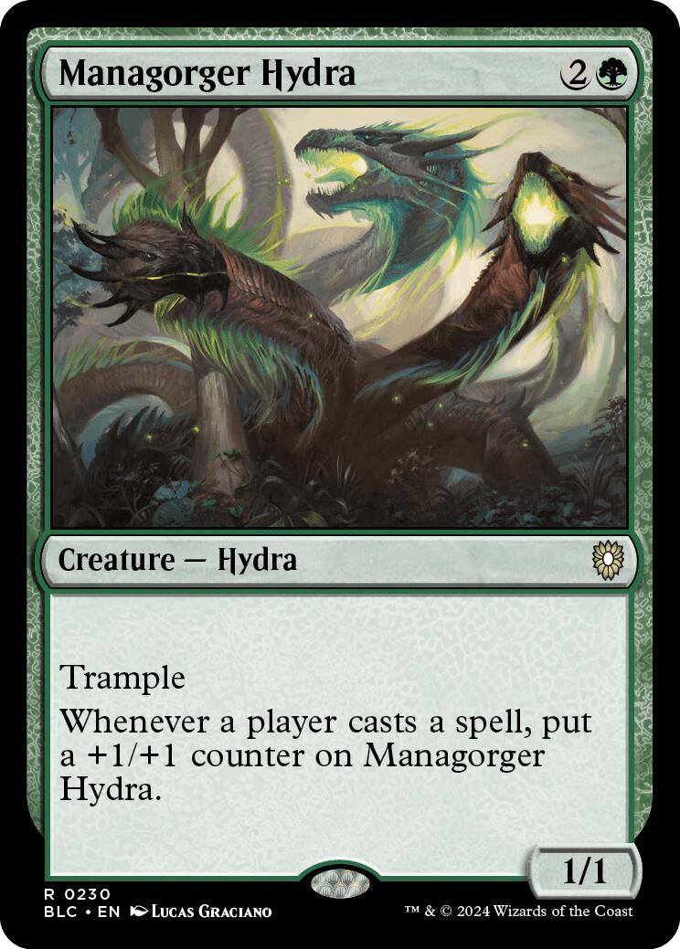 Managorger Hydra [Bloomburrow Commander] | Exor Games Summserside