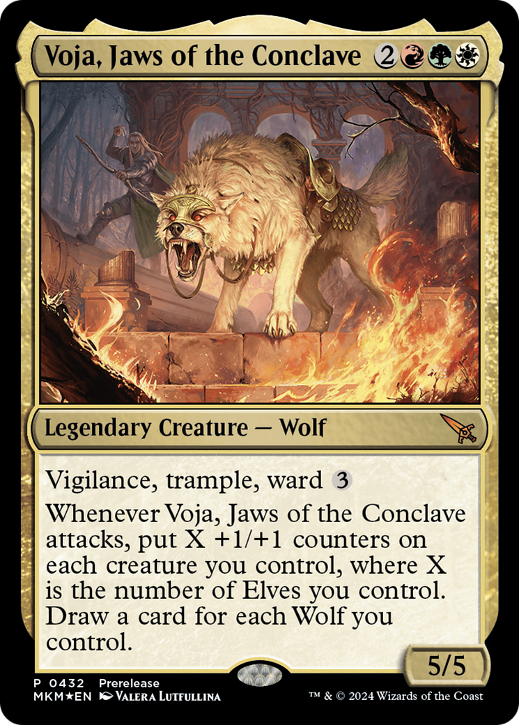 Voja, Jaws of the Conclave [Murders at Karlov Manor Prerelease Promos] | Exor Games Summserside