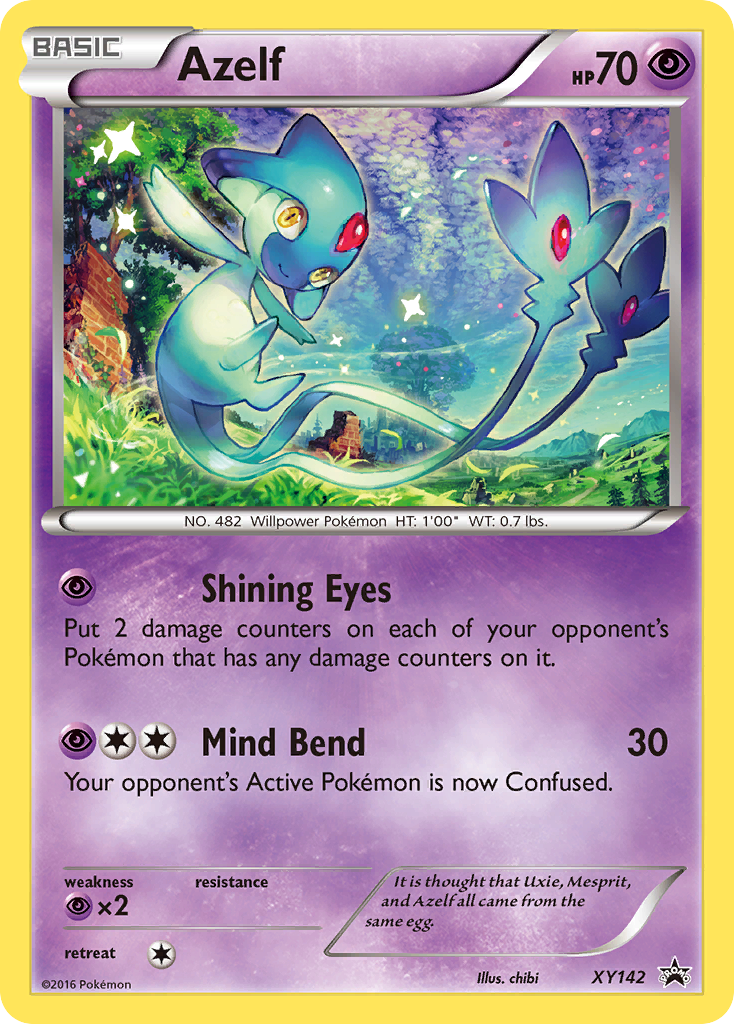 Azelf (XY142) [XY: Black Star Promos] | Exor Games Summserside