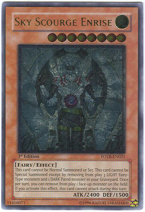 Sky Scourge Enrise [FOTB-EN021] Ultimate Rare | Exor Games Summserside