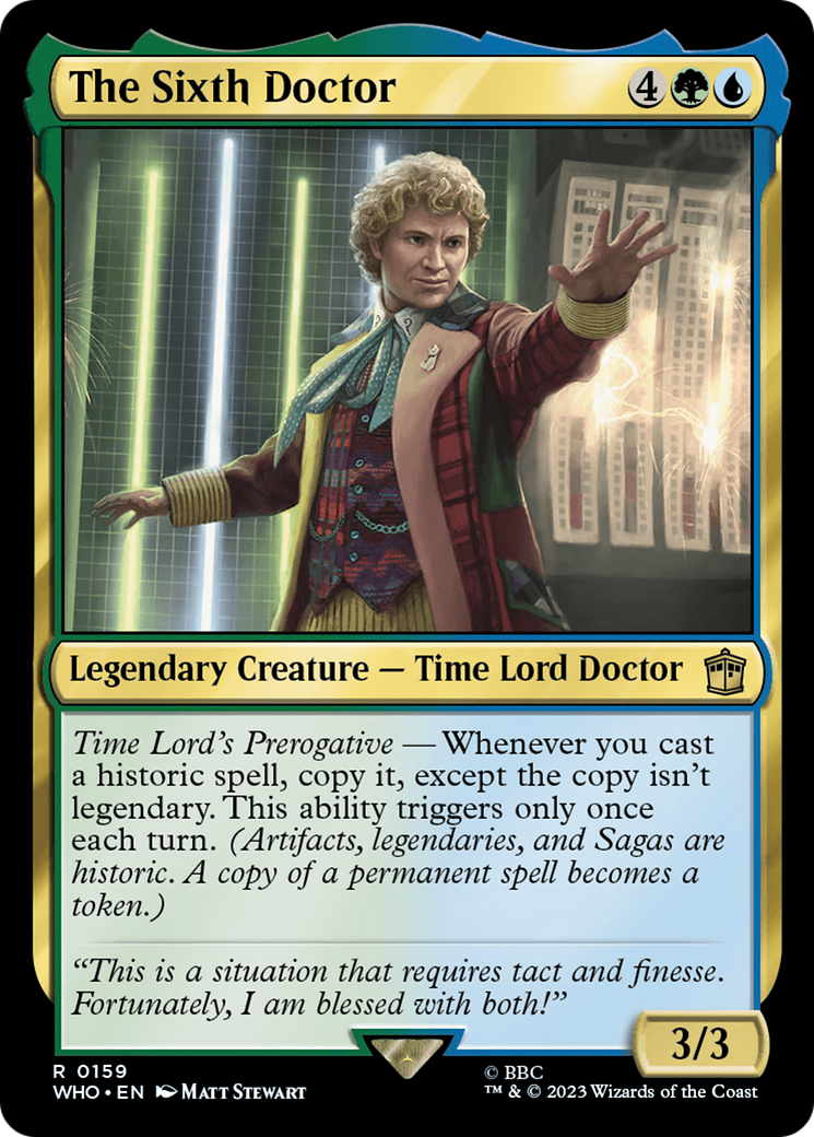 The Sixth Doctor [Doctor Who] | Exor Games Summserside