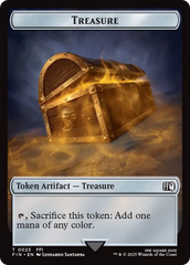 Moogle (0011) // Treasure (0023) Double-Sided Token [FINAL FANTASY Tokens] | Exor Games Summserside