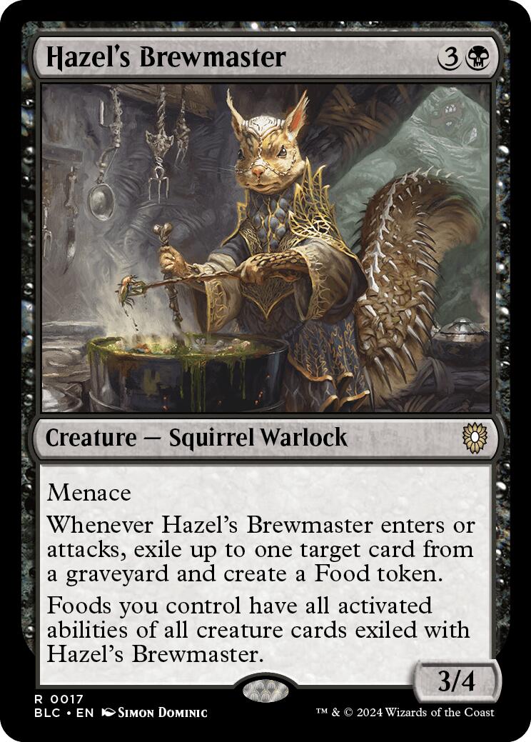 Hazel's Brewmaster [Bloomburrow Commander] | Exor Games Summserside