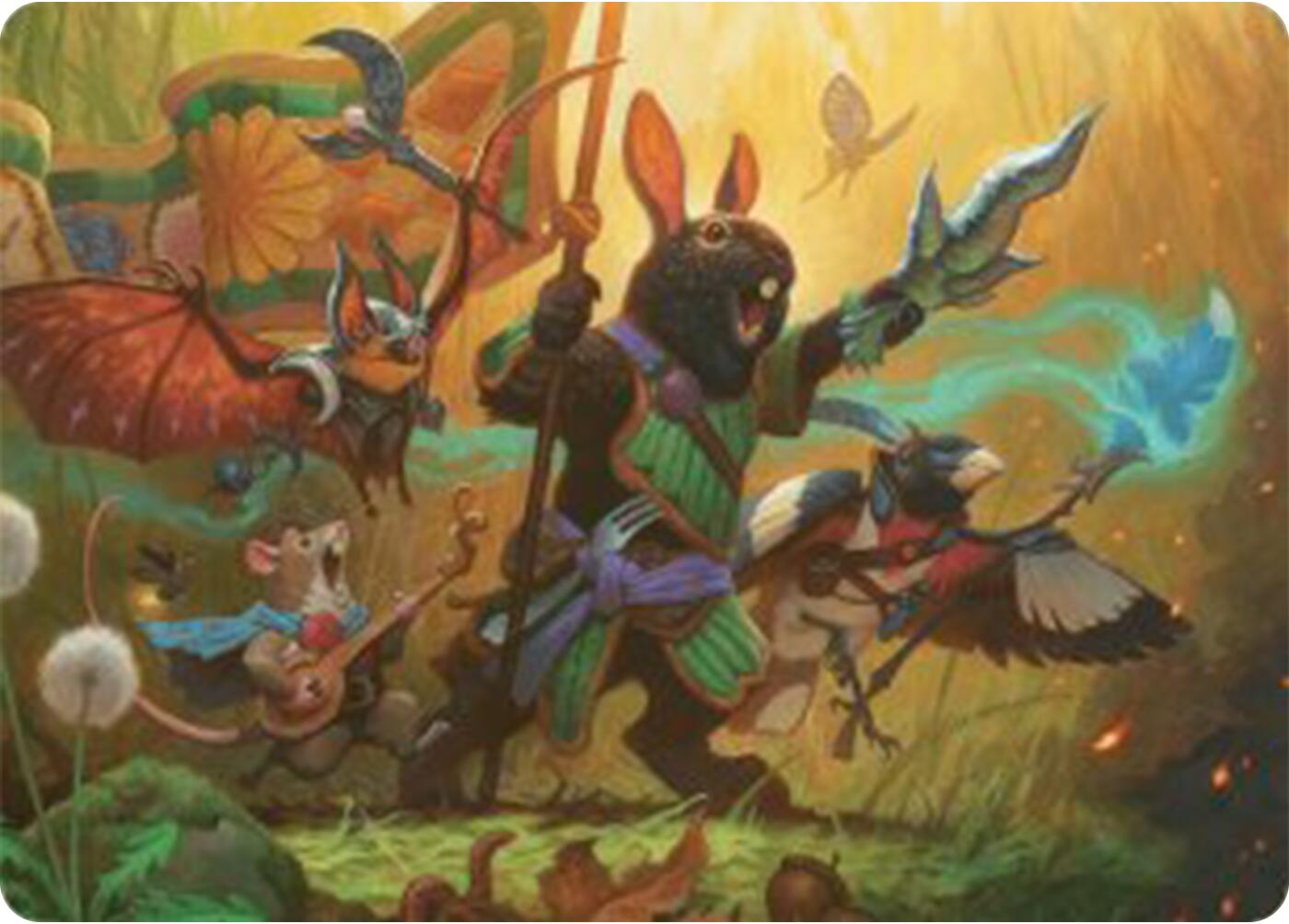 Valley Questcaller Art Card [Bloomburrow Art Series] | Exor Games Summserside