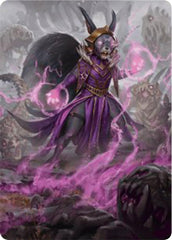 Liliana of the Dark Realms Art Card [Bloomburrow Art Series] | Exor Games Summserside