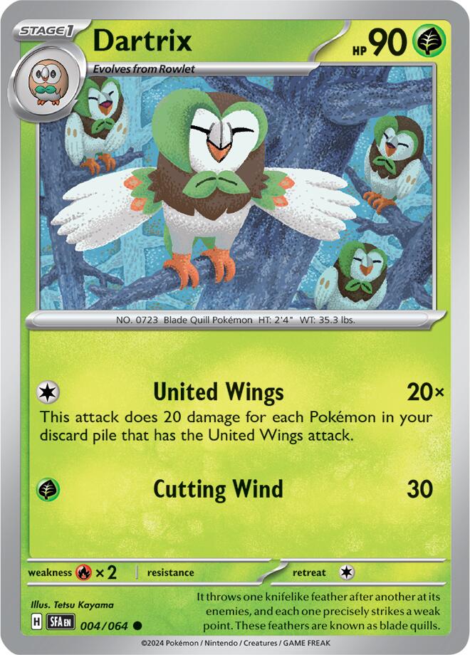 Dartrix (004/064) [Scarlet & Violet: Shrouded Fable] | Exor Games Summserside