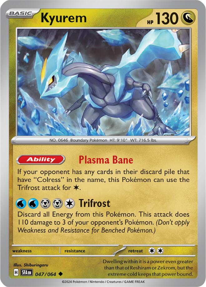 Kyurem (047/064) [Scarlet & Violet: Shrouded Fable] | Exor Games Summserside