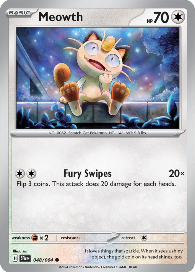 Meowth (048/064) [Scarlet & Violet: Shrouded Fable] | Exor Games Summserside