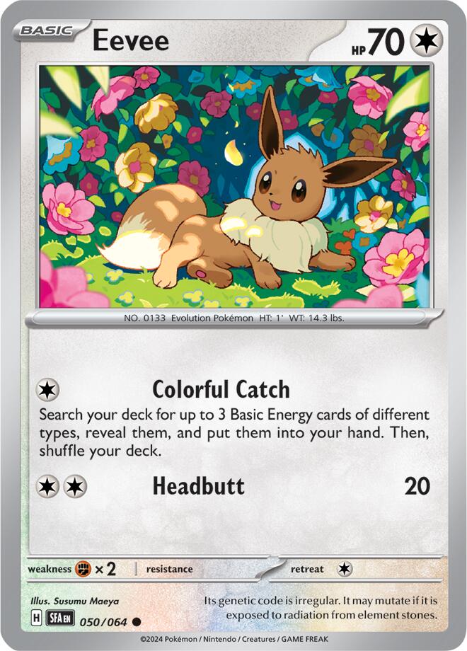 Eevee (050/064) [Scarlet & Violet: Shrouded Fable] | Exor Games Summserside