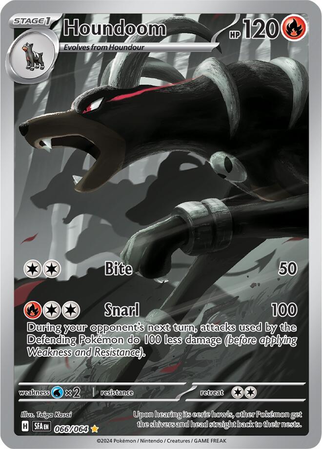 Houndoom (066/064) [Scarlet & Violet: Shrouded Fable] | Exor Games Summserside