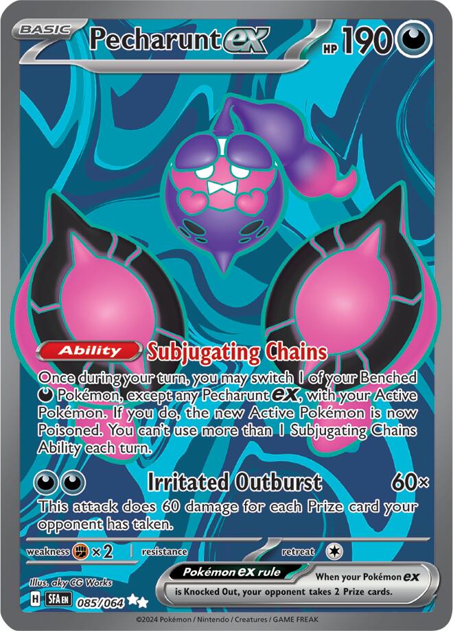 Pecharunt ex (085/064) [Scarlet & Violet: Shrouded Fable] | Exor Games Summserside