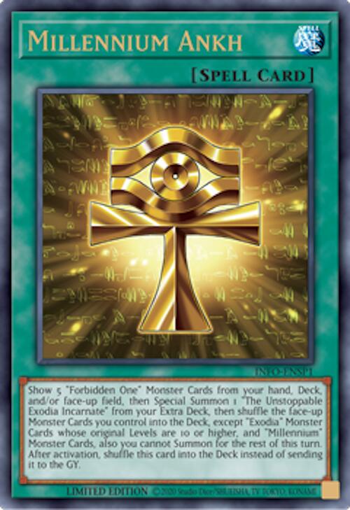 Millennium Ankh (INFO-ENSP1) [INFO-ENSP1] Secret Rare | Exor Games Summserside