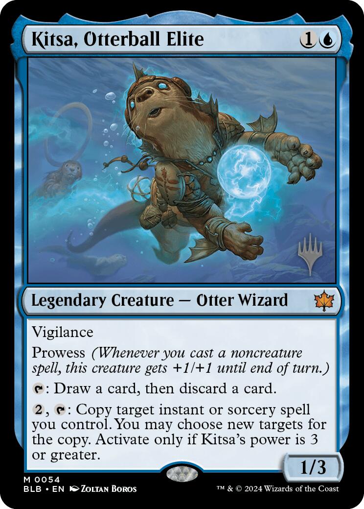 Kitsa, Otterball Elite (Promo Pack) [Bloomburrow Promos] | Exor Games Summserside