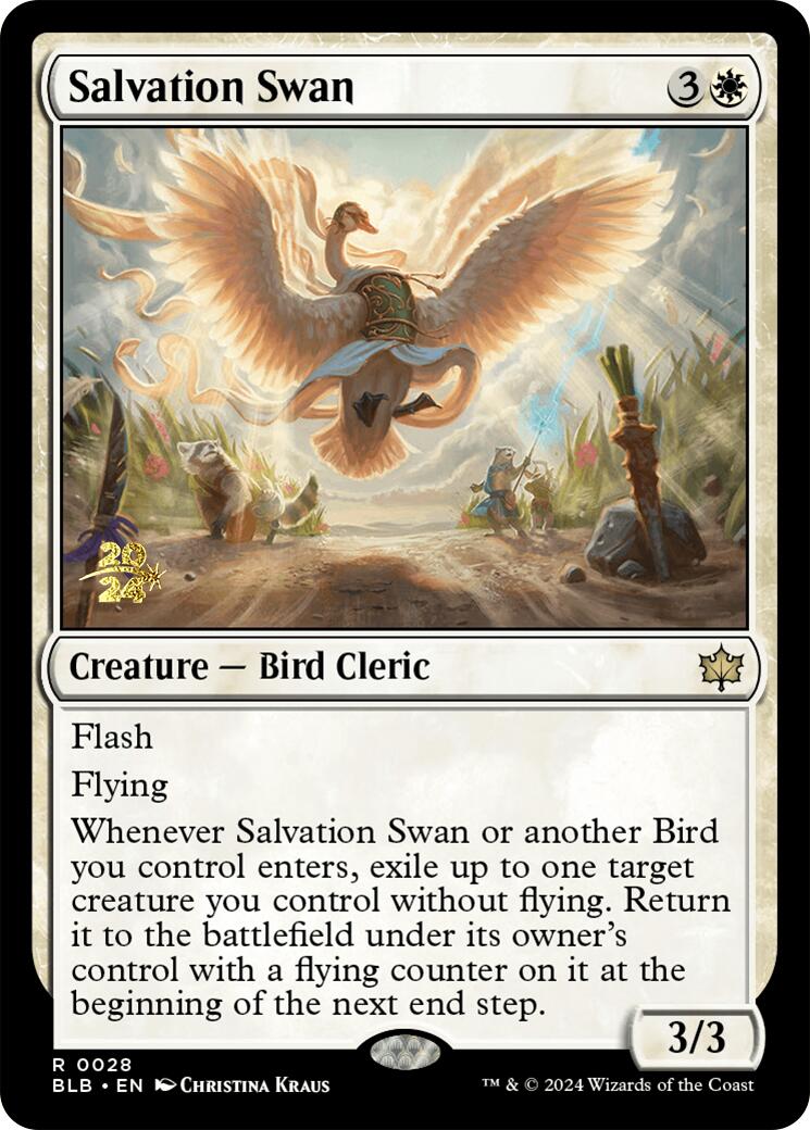 Salvation Swan [Bloomburrow Prerelease Promos] | Exor Games Summserside