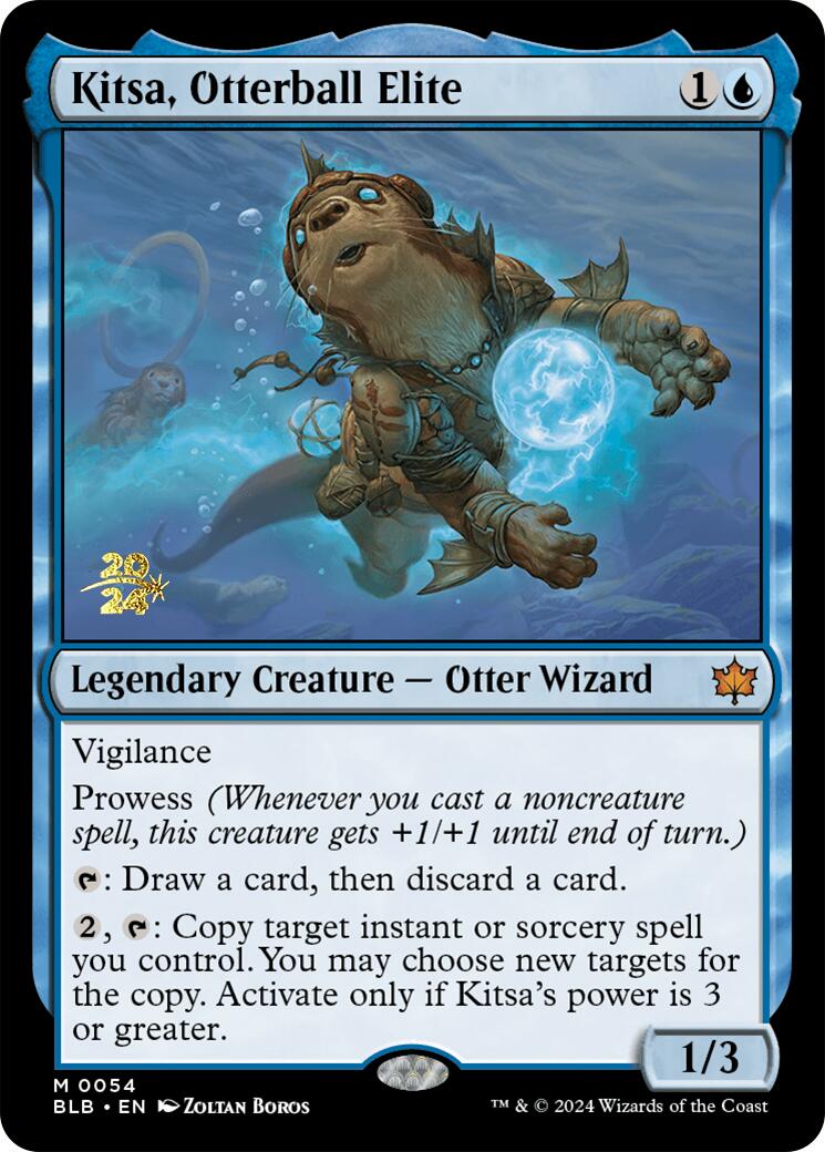 Kitsa, Otterball Elite [Bloomburrow Prerelease Promos] | Exor Games Summserside