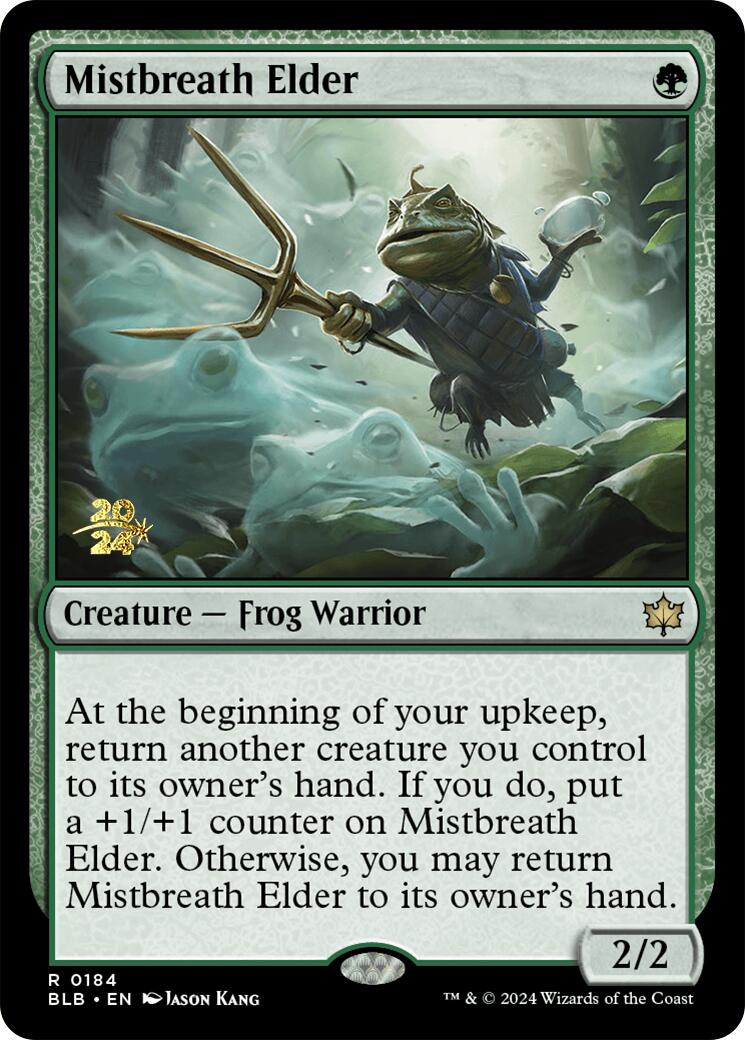 Mistbreath Elder [Bloomburrow Prerelease Promos] | Exor Games Summserside