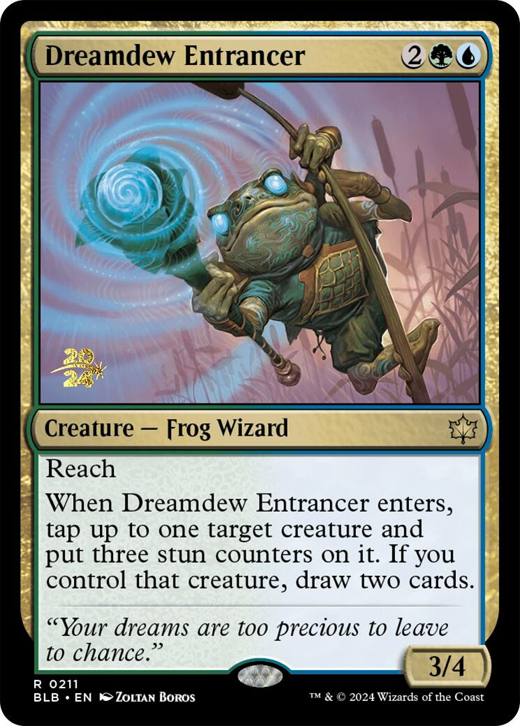 Dreamdew Entrancer [Bloomburrow Prerelease Promos] | Exor Games Summserside