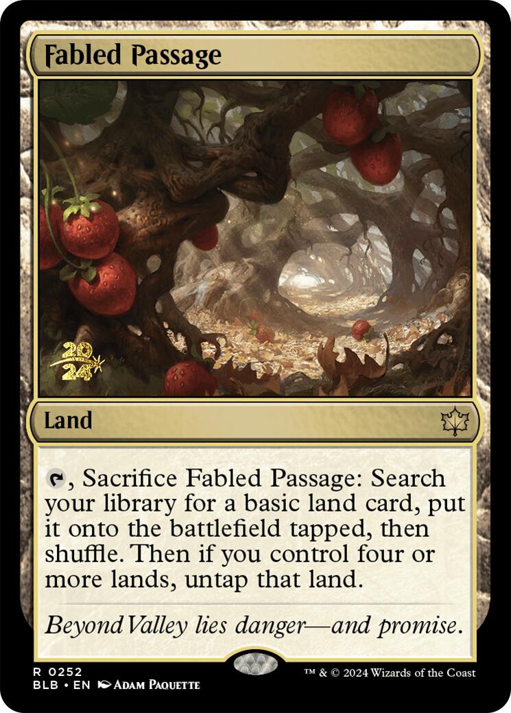 Fabled Passage [Bloomburrow Prerelease Promos] | Exor Games Summserside