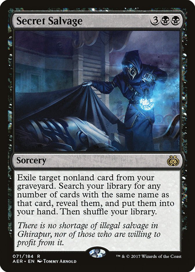 Secret Salvage [Aether Revolt] | Exor Games Summserside