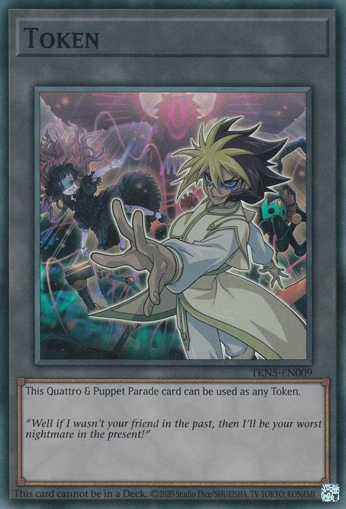 Token: Quattro & Puppet Parade [TKN5-EN009] Super Rare | Exor Games Summserside