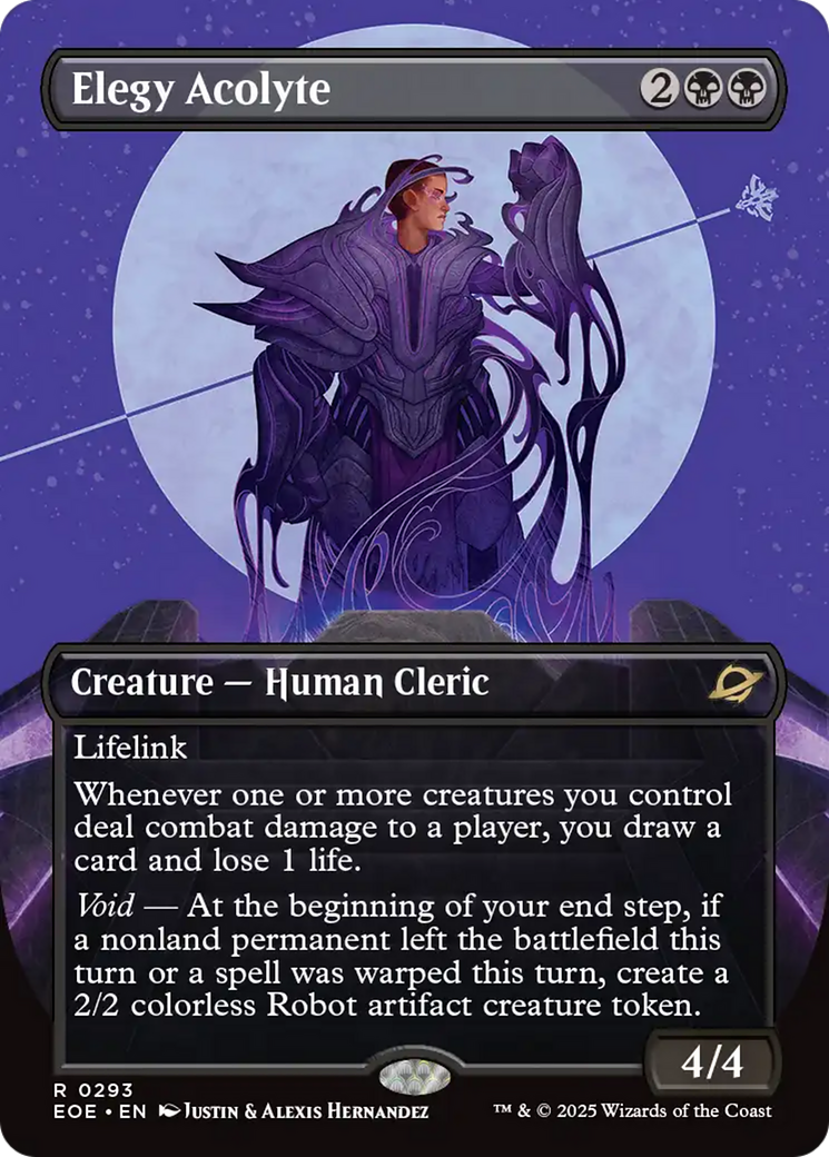 Elegy Acolyte (Borderless) [Edge of Eternities] | Exor Games Summserside