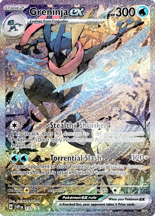 Greninja ex (132) [Scarlet & Violet: Black Star Promos] | Exor Games Summserside