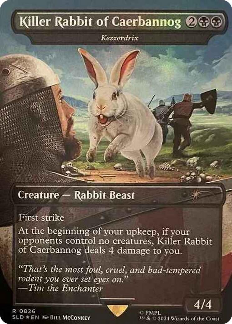 Killer Rabbit of Caerbannog - Kezzerdrix [Secret Lair Drop Series] | Exor Games Summserside