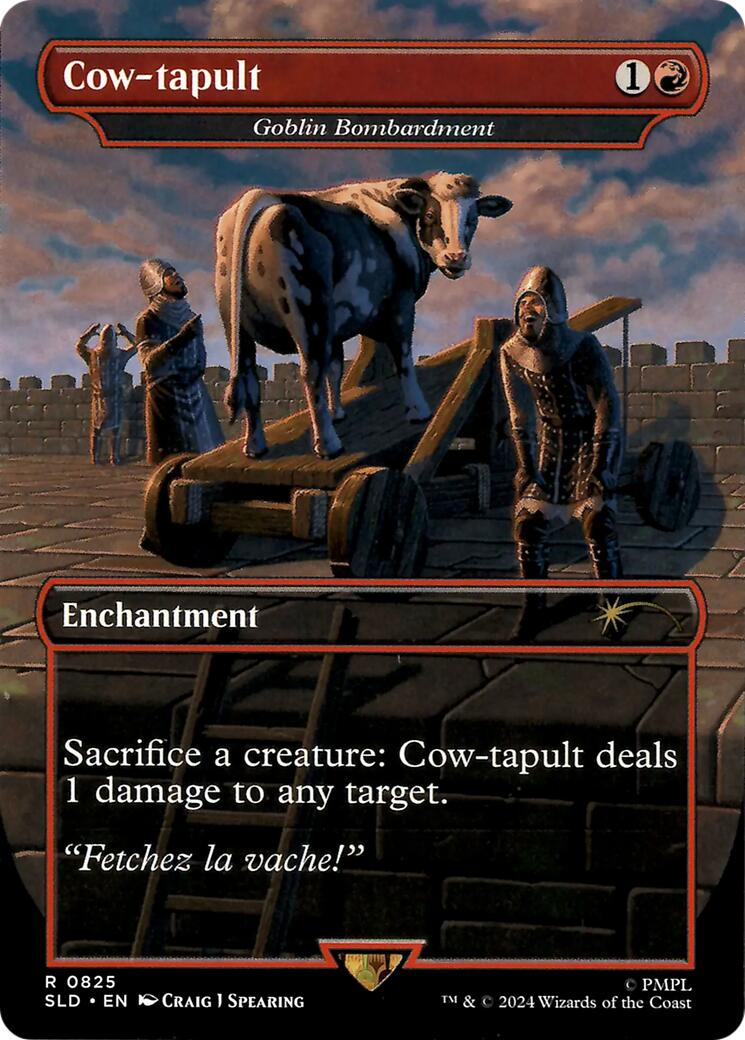 Cow-tapult - Goblin Bombardment [Secret Lair Drop Series] | Exor Games Summserside