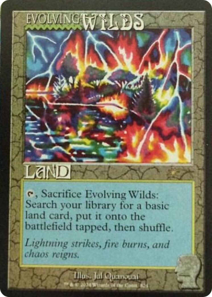Evolving Wilds (Rainbow Foil) [Secret Lair Drop Series] | Exor Games Summserside
