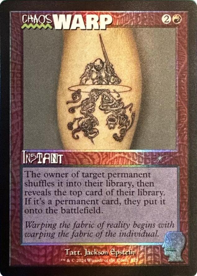 Chaos Warp (Rainbow Foil) [Secret Lair Drop Series] | Exor Games Summserside