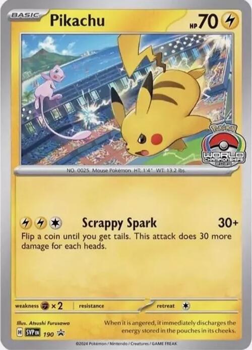 Pikachu (190) [Scarlet & Violet: Black Star Promos] | Exor Games Summserside