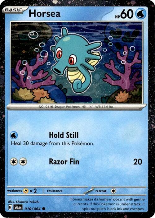 Horsea (010/064) (Cosmos Holo) [Miscellaneous Cards] | Exor Games Summserside