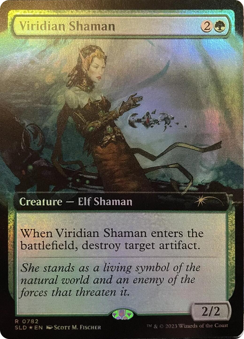 Viridian Shaman (Extended Art) [Secret Lair Drop Series] | Exor Games Summserside