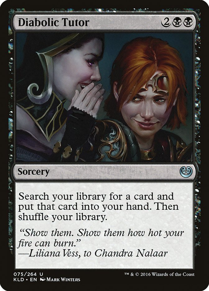 Diabolic Tutor [Kaladesh] | Exor Games Summserside