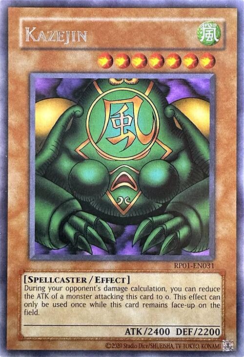 Kazejin [RP01-EN031] Rare | Exor Games Summserside