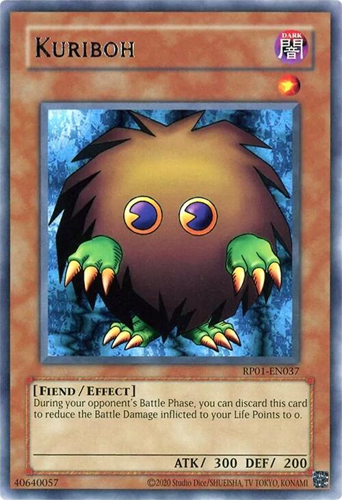 Kuriboh [RP01-EN037] Rare | Exor Games Summserside