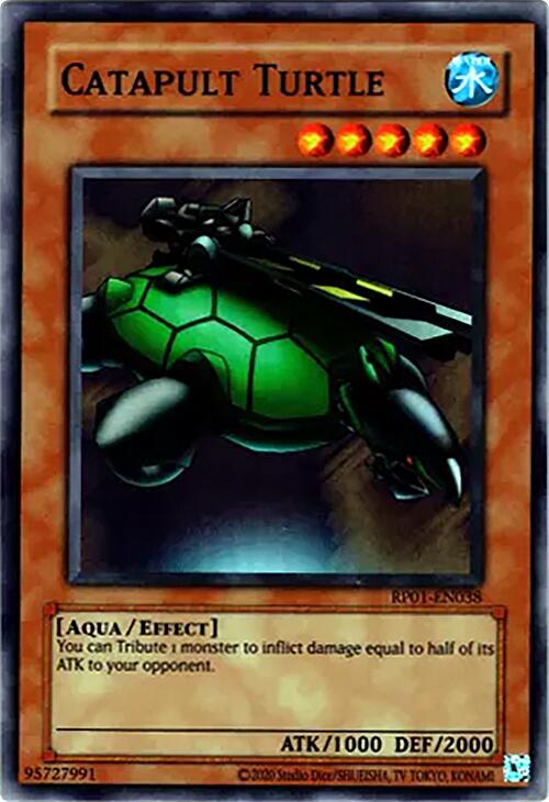 Catapult Turtle [RP01-EN038] Super Rare | Exor Games Summserside