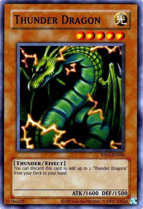 Thunder Dragon [RP01-EN040] Common | Exor Games Summserside